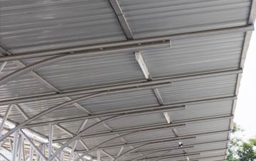 installing Auchentibber metal roofing